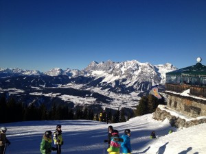Rakousko lyžování 2013